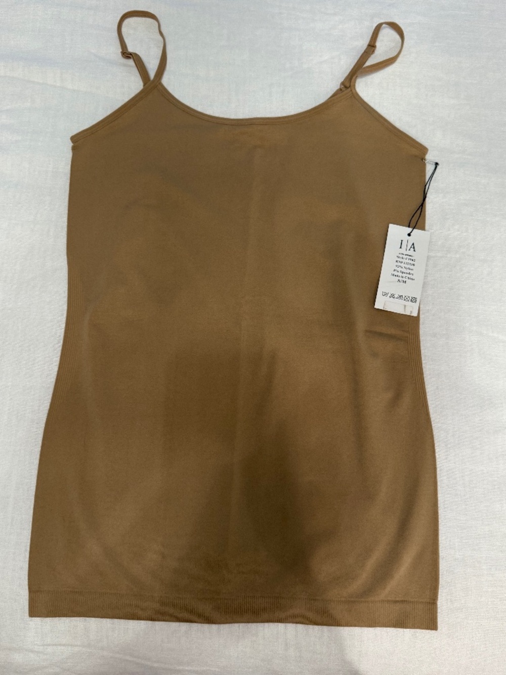 Brand New "I/A Icon Apparel" Seamless Cami, Size Small/Medium